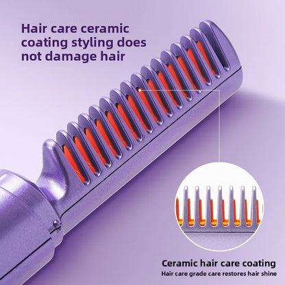 Bloomic Glide+ | Peine Alisador Inalámbrico 2 en 1