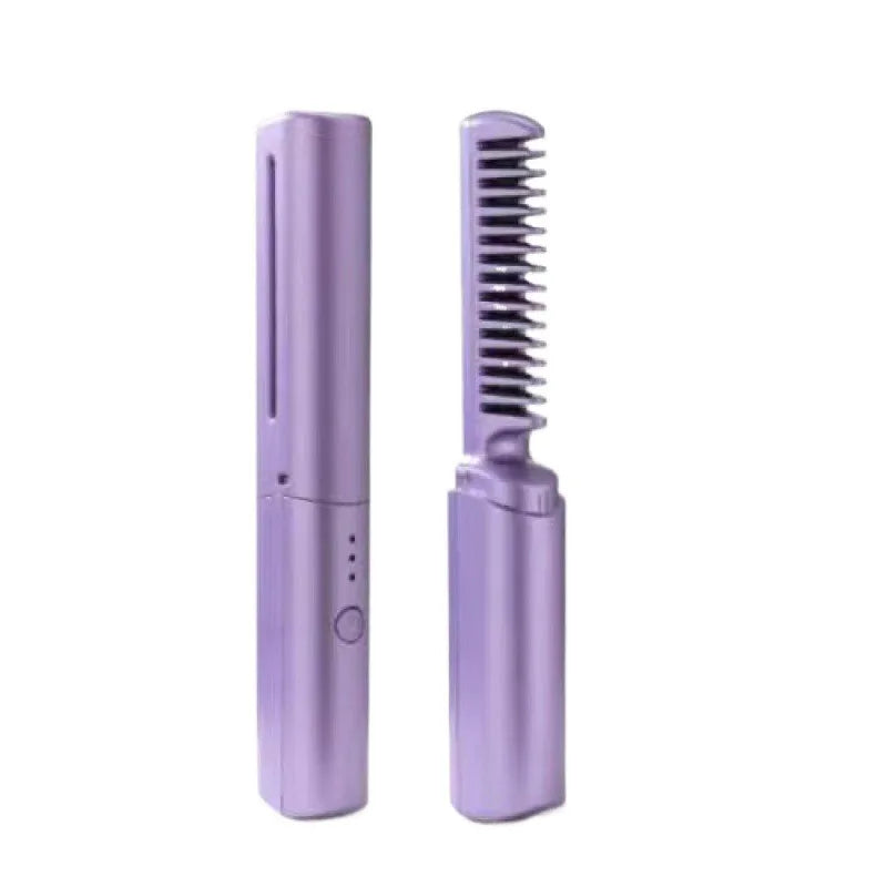 Bloomic Glide+ | Peine Alisador Inalámbrico 2 en 1